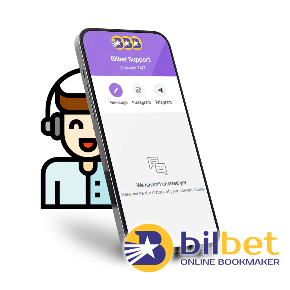 Contact the Bilbet support team whenever you have a problem.